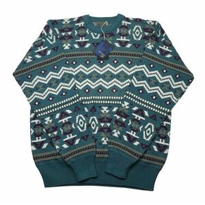 DESCENTE Golf Crew Neck Sweater Larger NWT